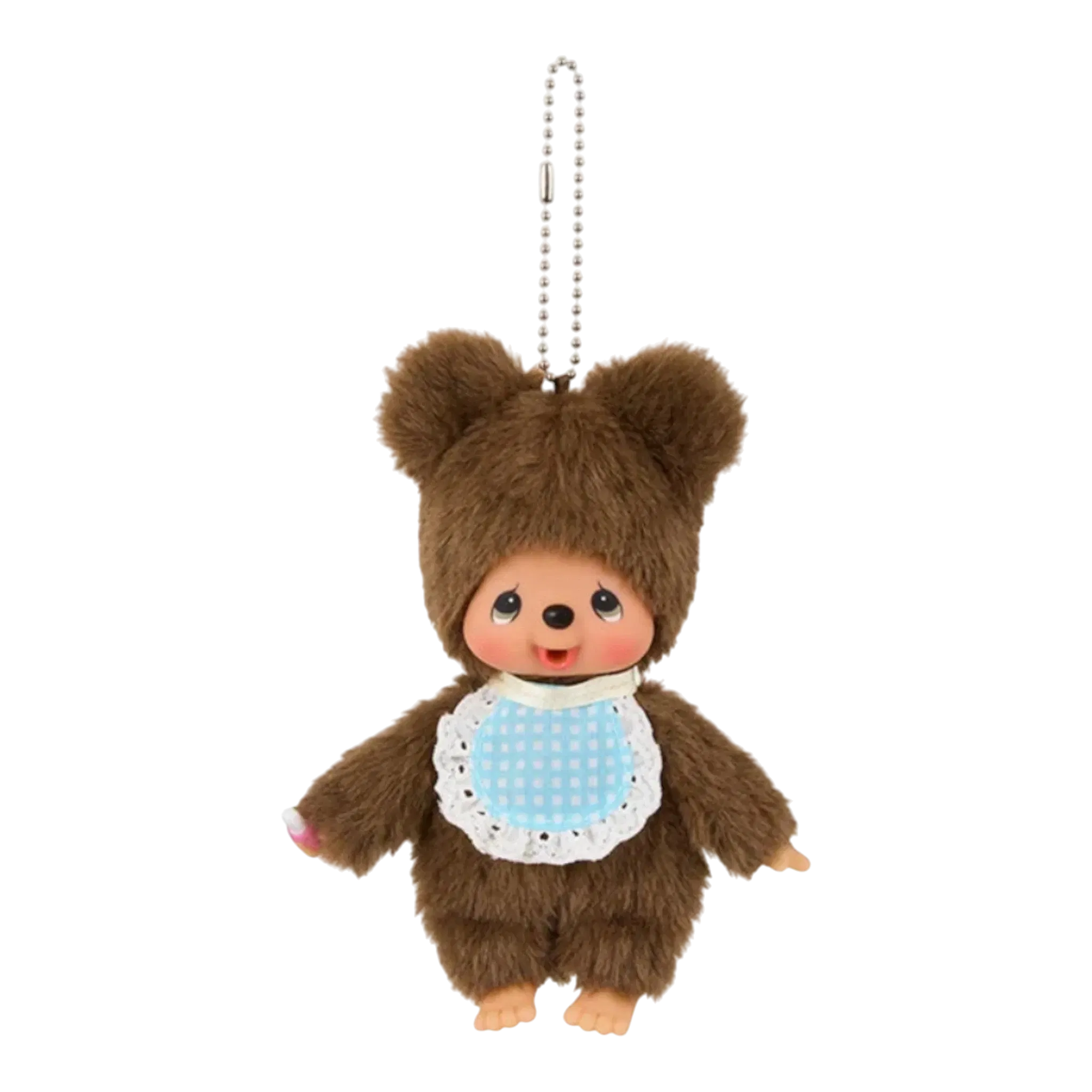 Monchhichi Keychain Kuma (Plush Mascot Keychain)