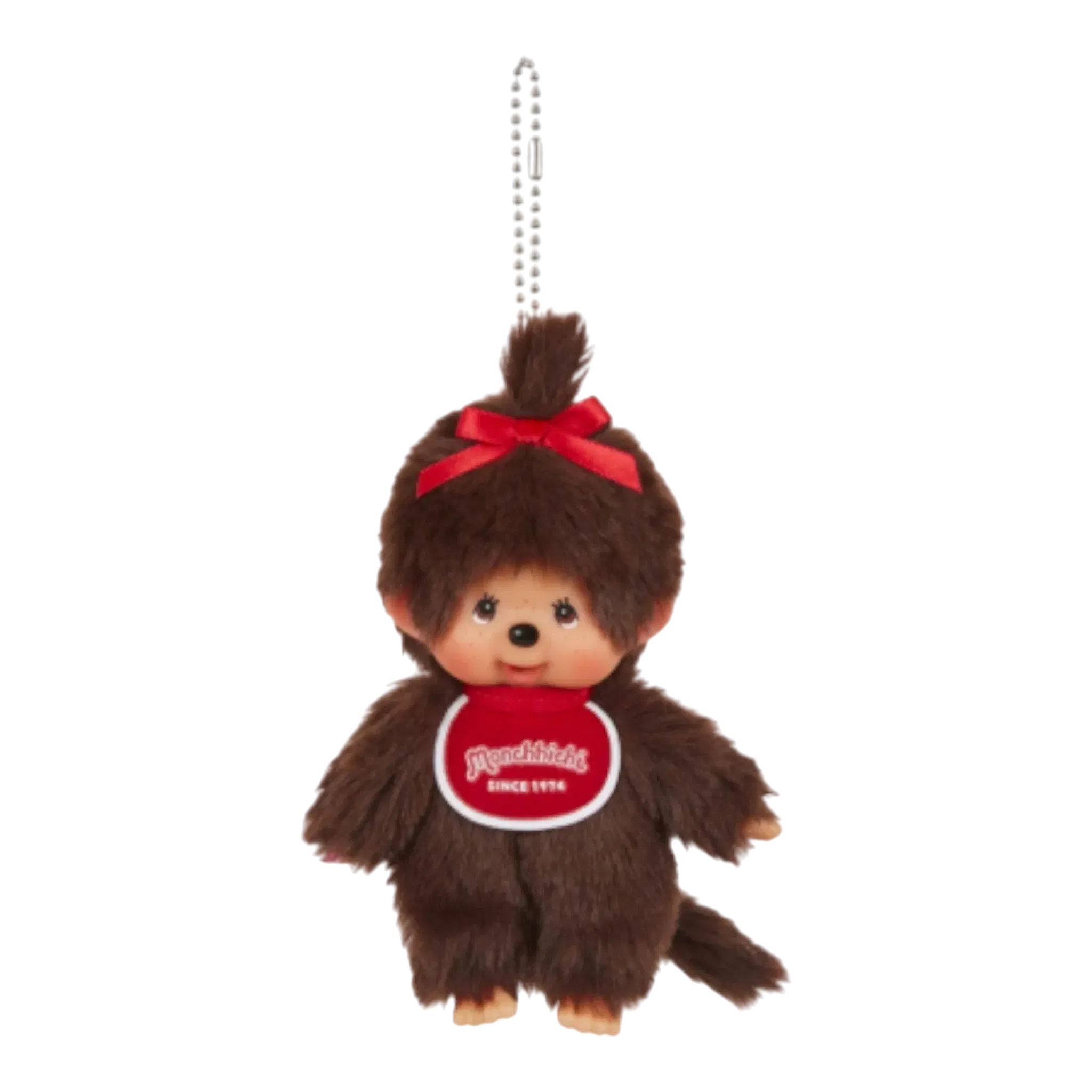 Monchhichi Keychain Monchhichi Girl (Classic Plush Keychain)