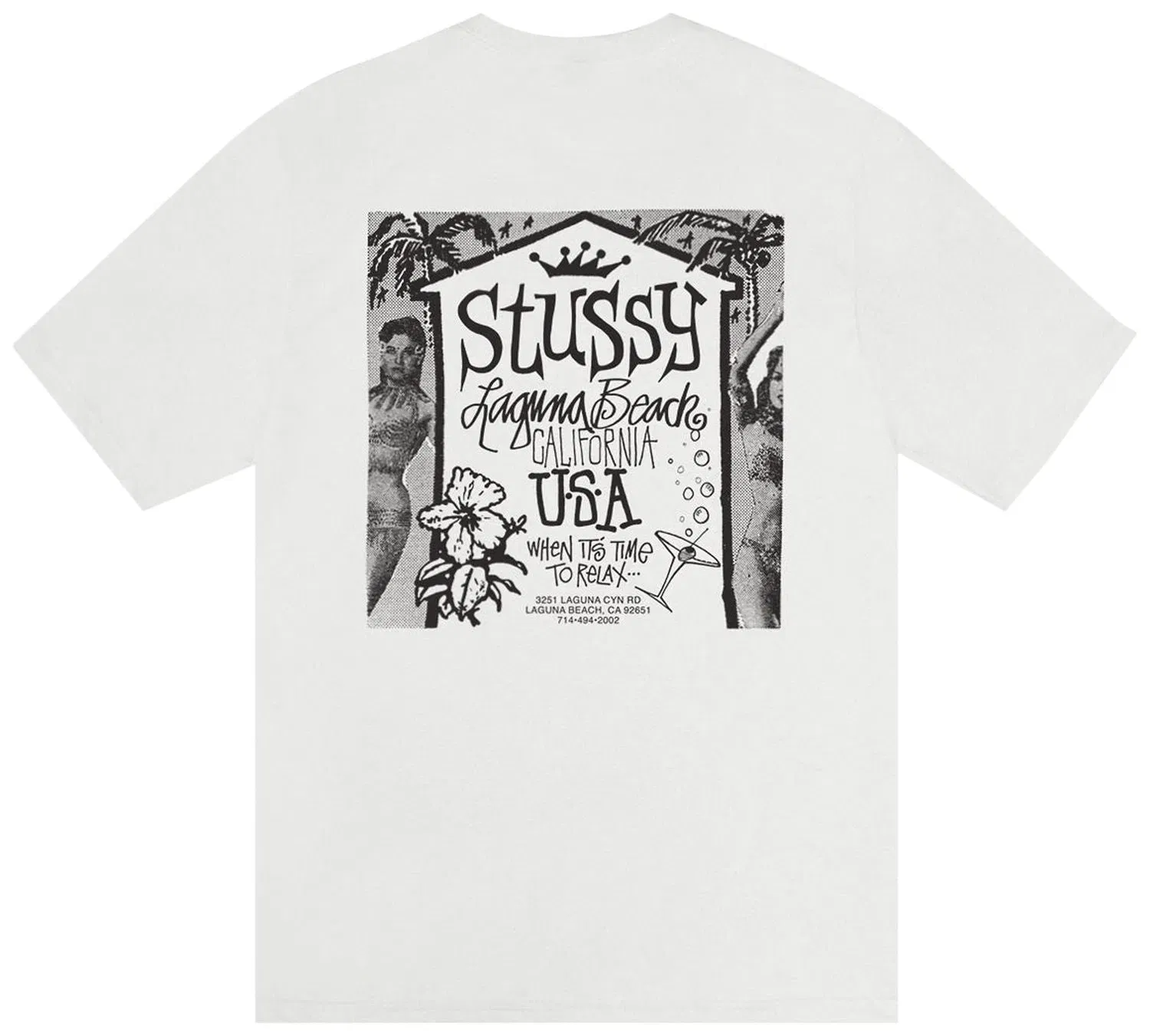 Stussy Beach House Pigment Dyed Tee Natural