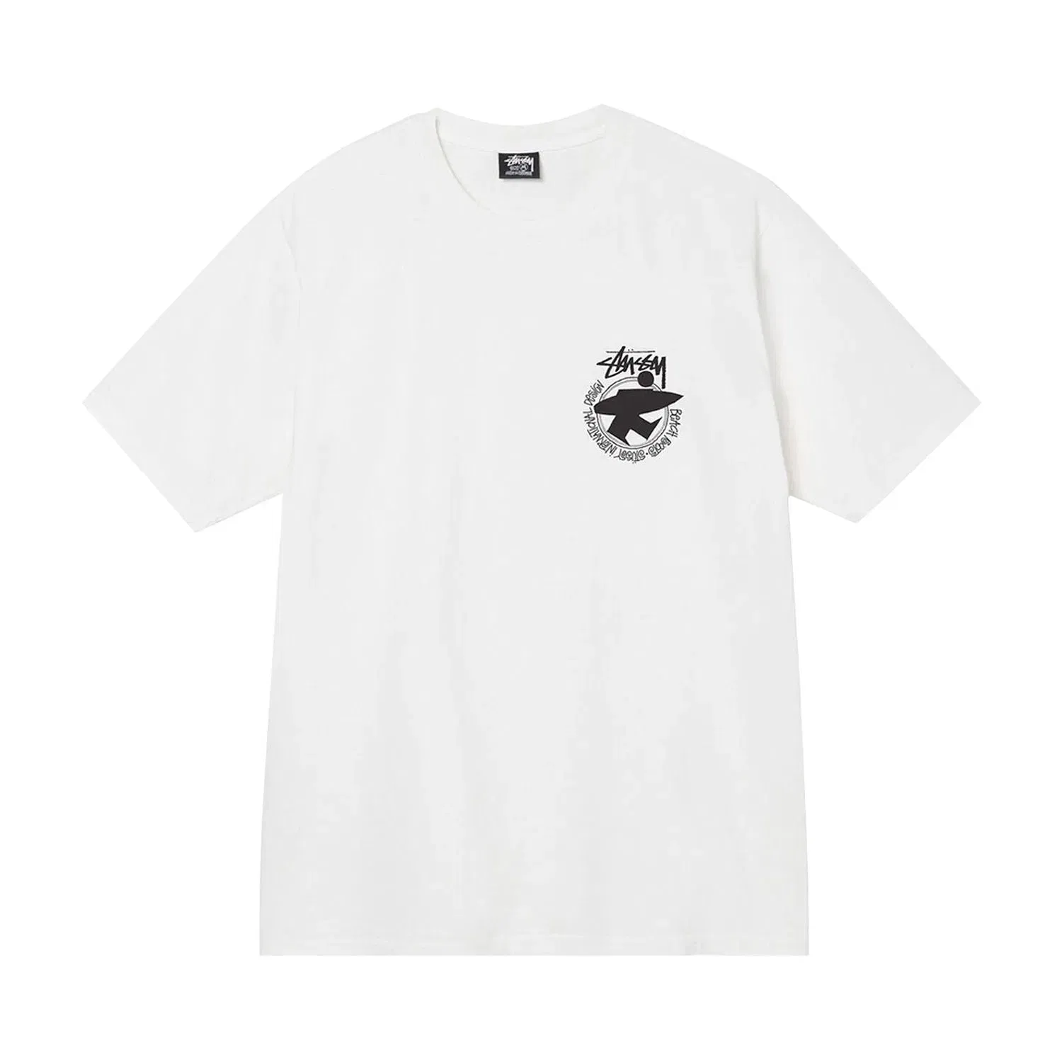 Stussy Beach Roots Pigment Dyed Tee White (SS22)