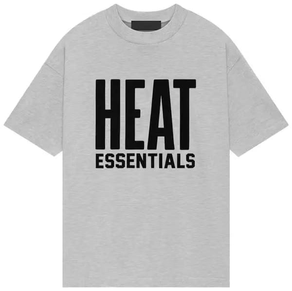 Fear of God Essentials x NBA Heat Tee 'Light Heather'