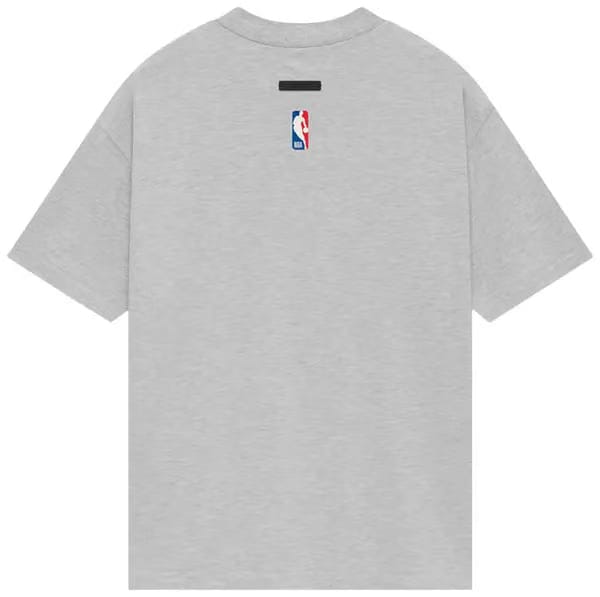 Fear of God Essentials x NBA Heat Tee 'Light Heather'