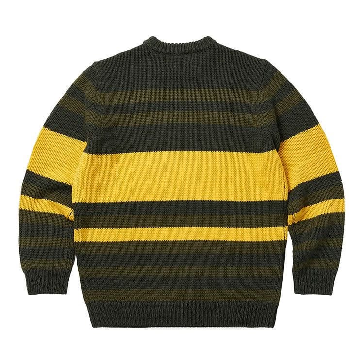 Palace Heavy Stripe Knit Green