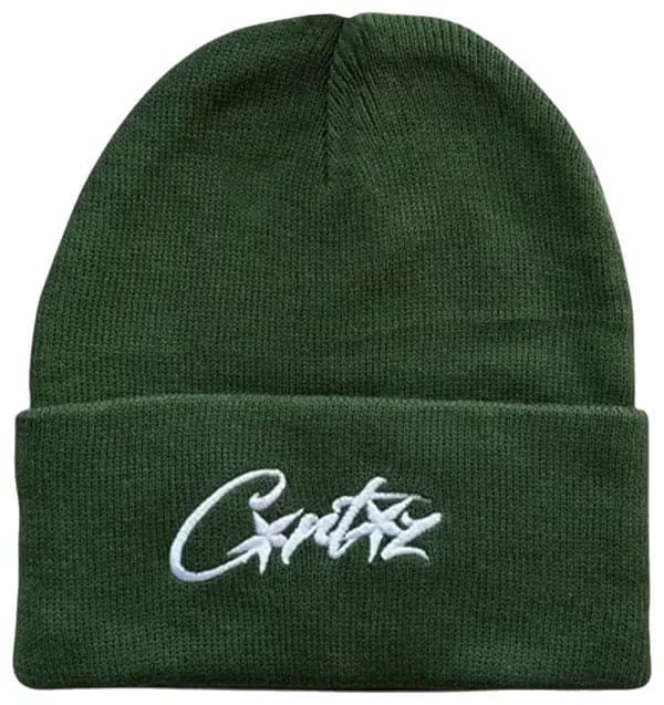 Corteiz Allstarz Folded Beanie 'Green'