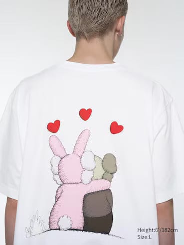 Kaws x Uniqlo Love Tee