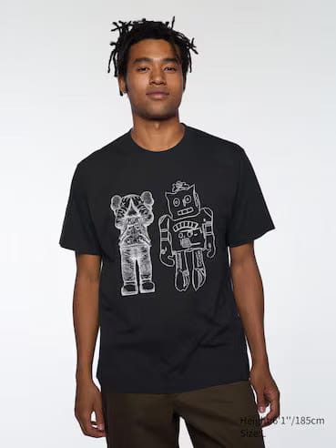 Kaws x Uniqlo Robot Tee