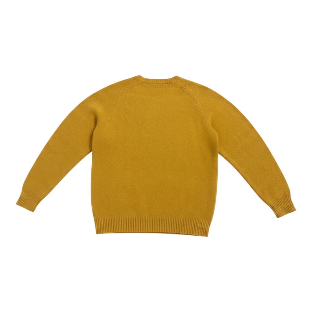Uniqlo x KAWS Winter Lambswool Crew Neck Sweater – Yellow