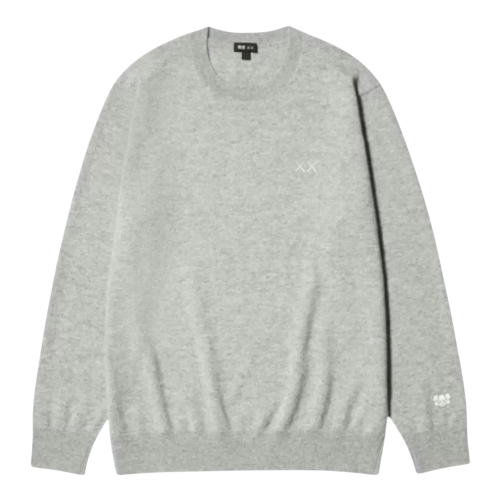 Uniqlo x KAWS Winter Cashmere Crew Neck Sweater – Gray