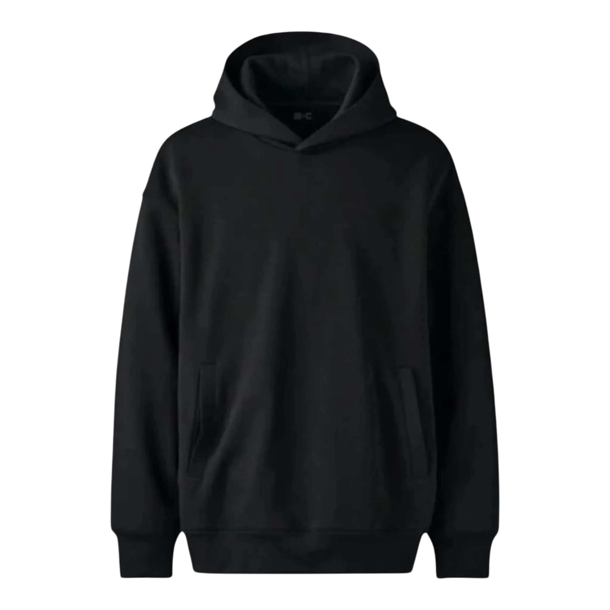 Uniqlo Oversized Hoodie Pullover – Black