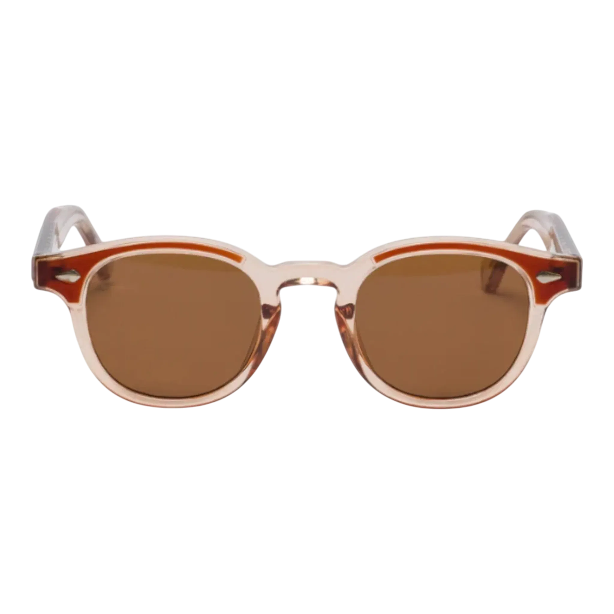 Ryoko IconicGaze Sunglass - Clear/Brown