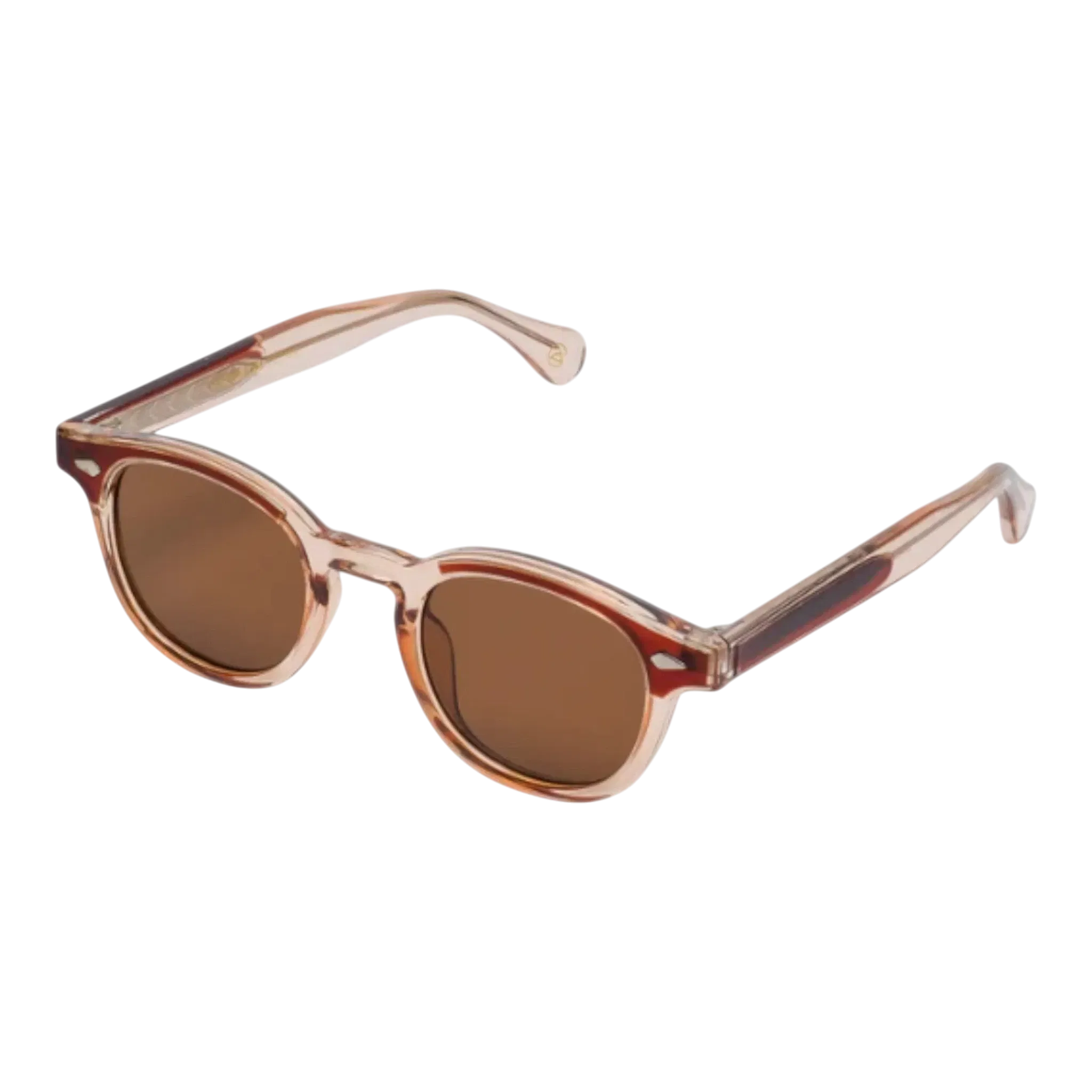 Ryoko IconicGaze Sunglass - Clear/Brown