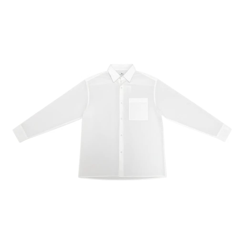Uniqlo Broad Oversized Shirt White