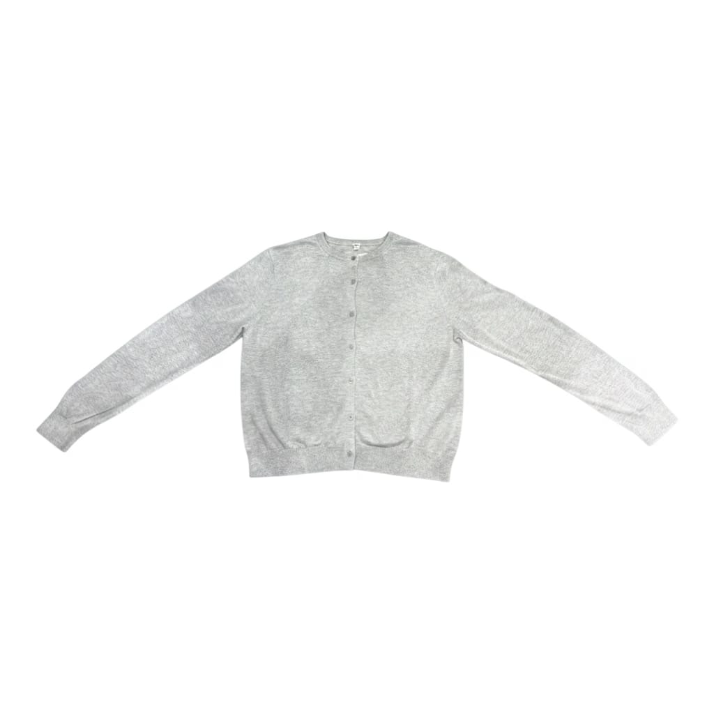 Uniqlo UV-Cut Crew Neck Cardigan – Gray (Women’s)