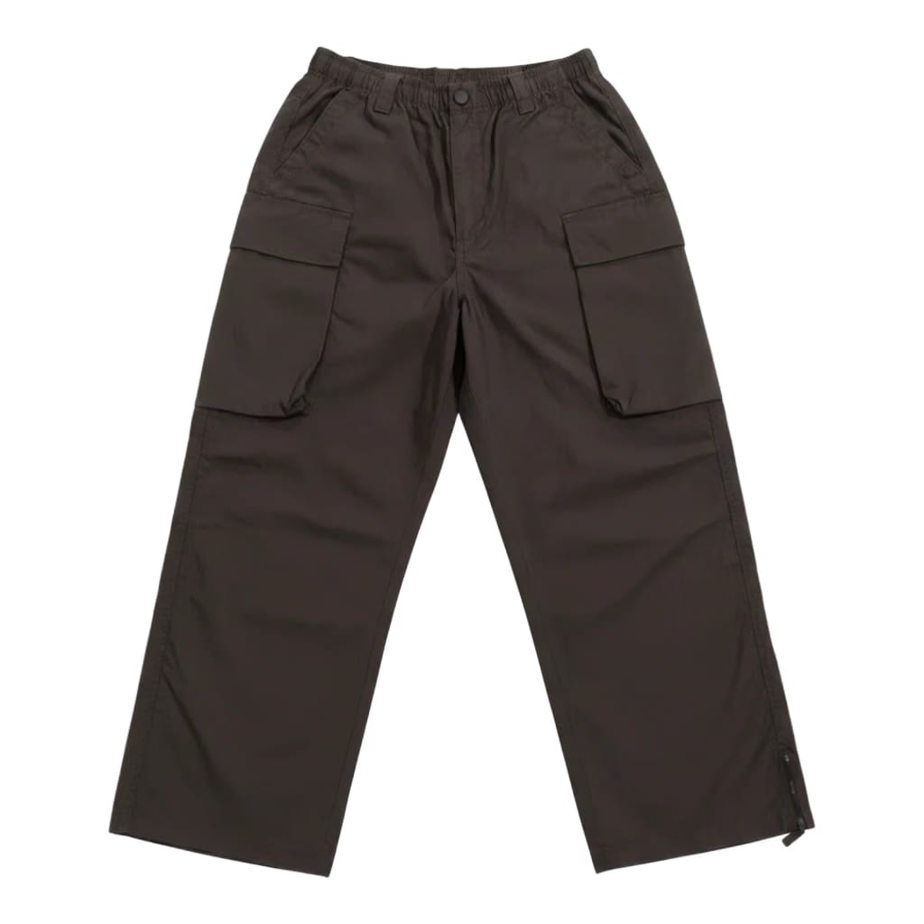 Uniqlo Wide Fit Cargo Pants Dark Brown