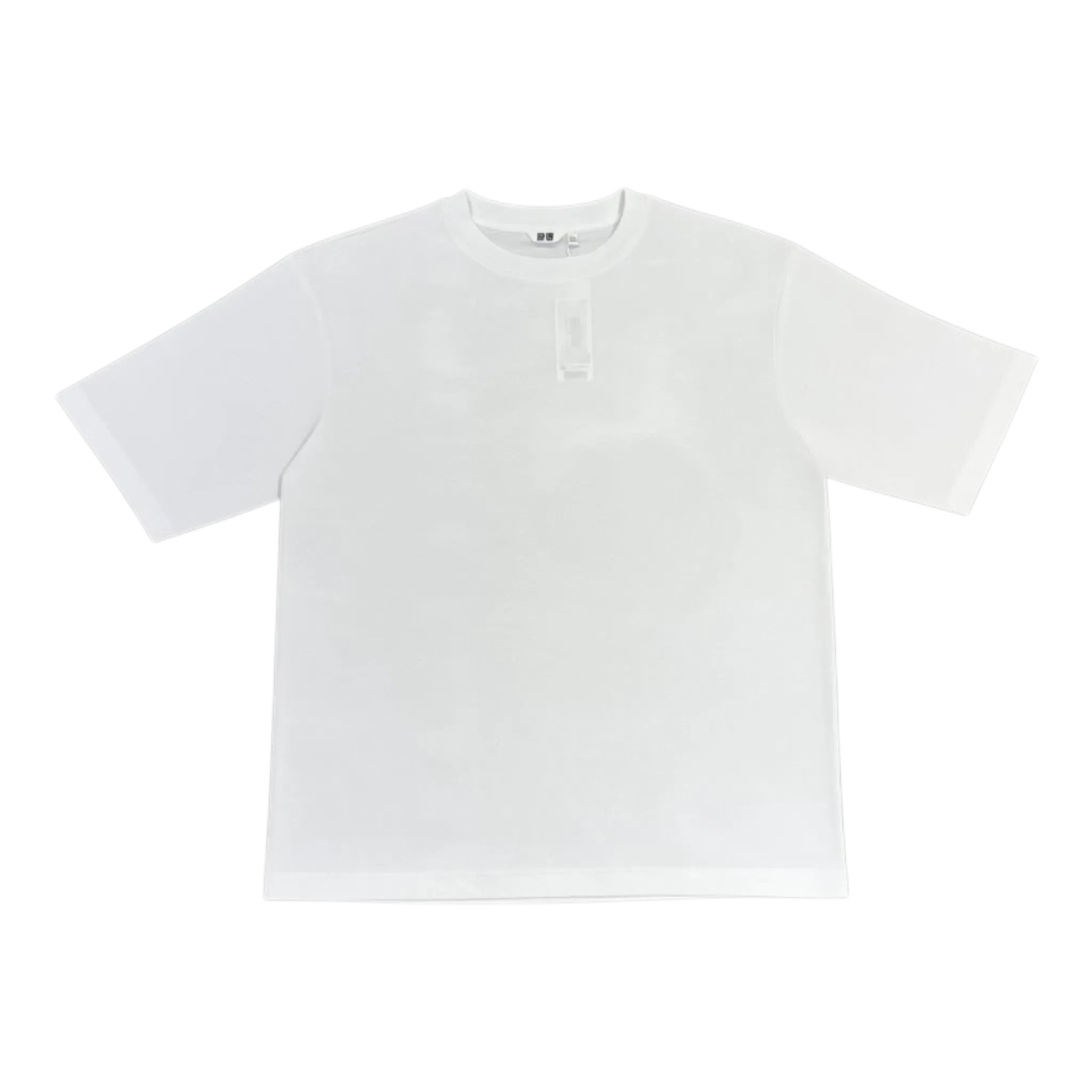 Uniqlo AIRism Cotton Oversized T-Shirt – Half Sleeve White