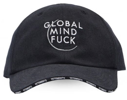 Vetements Global Mindfuck Cap