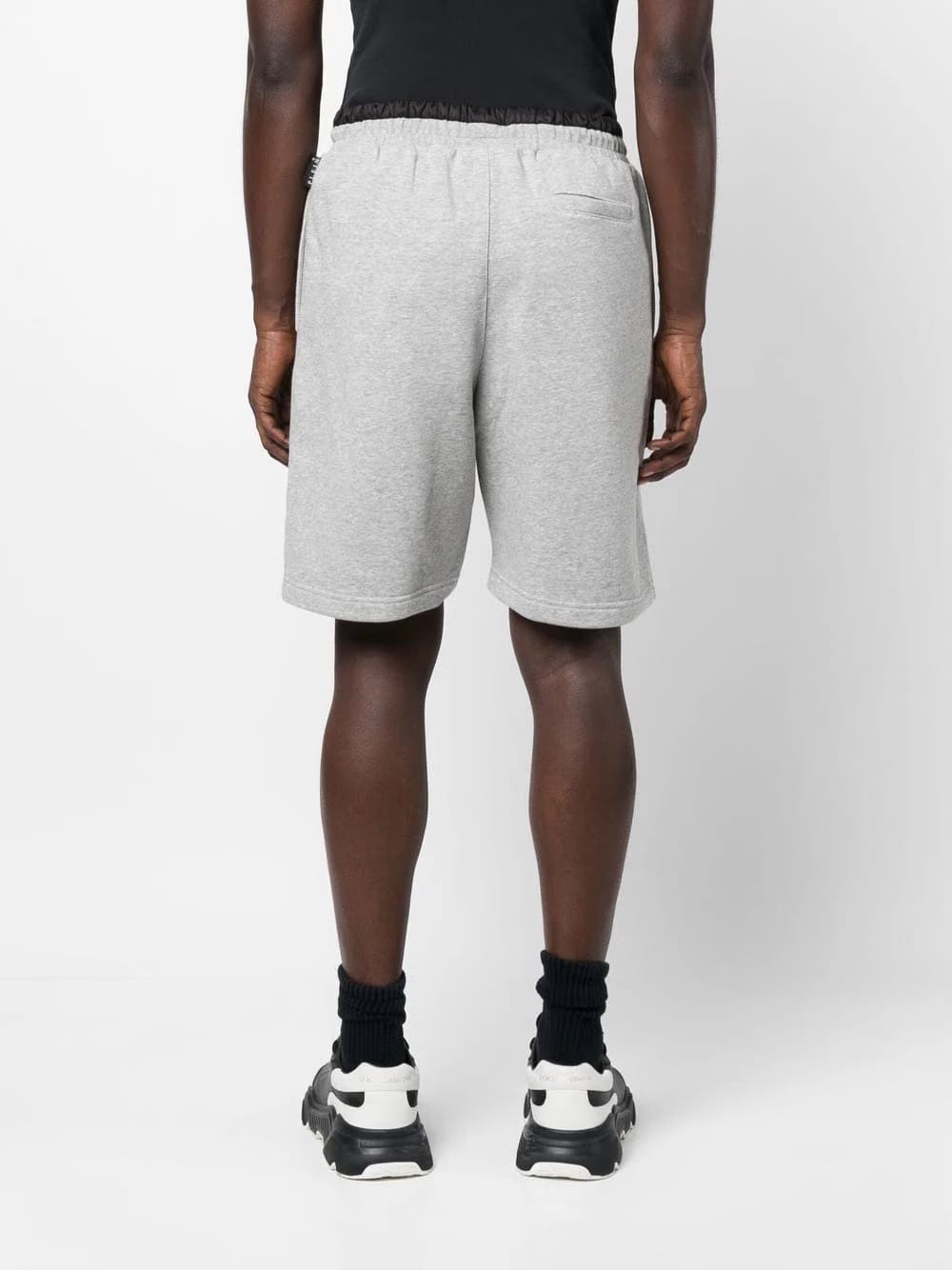 Philipp Plein Hexagon Jogging Shorts Grey