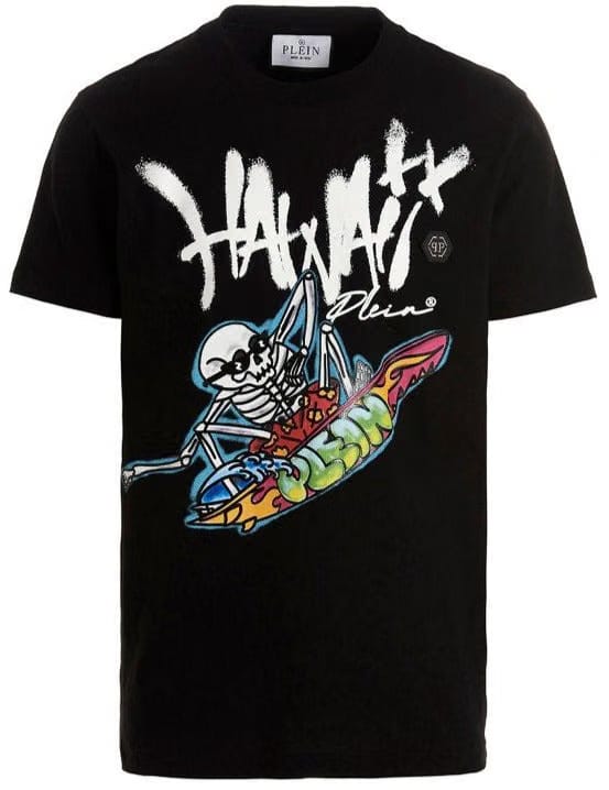 Philipp Plein Skull Hawaii T-Shirt