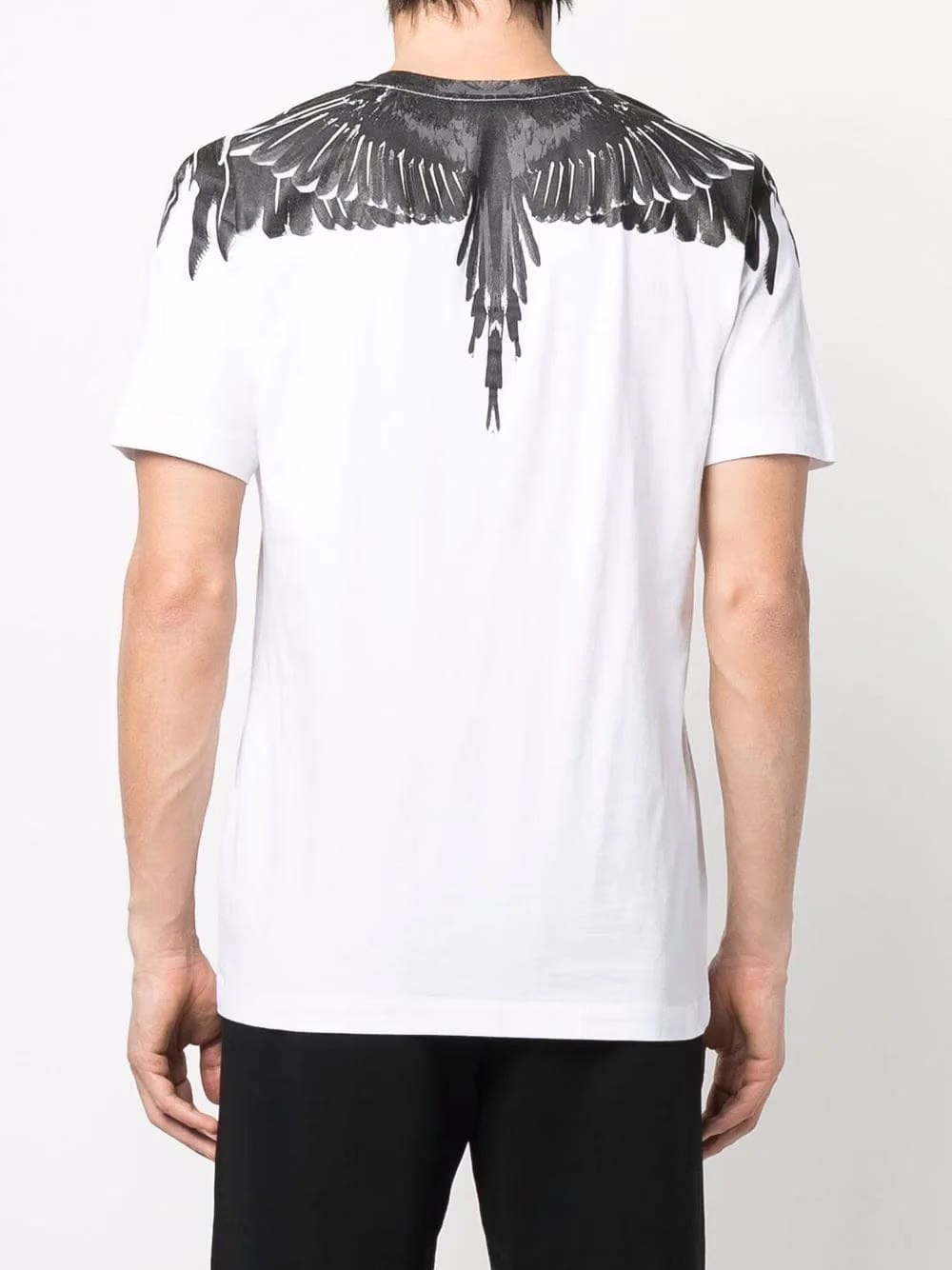 Marcelo Burlon Icons Wings White and Black T-Shirt