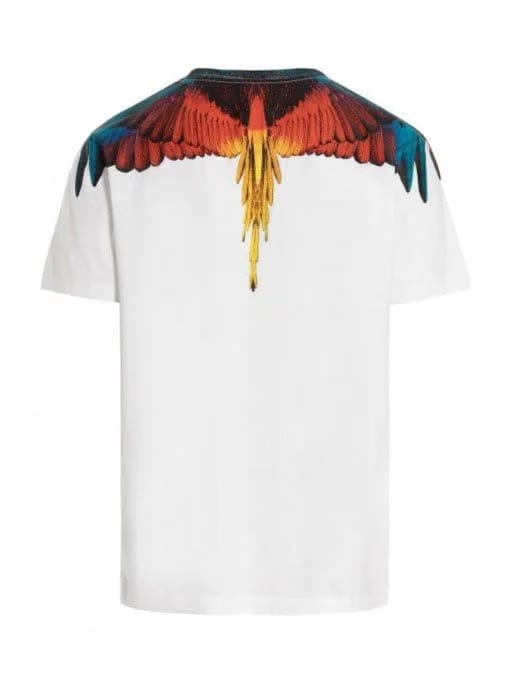 Marcelo Burlon Icon Wings Regular T-Shirt White Red