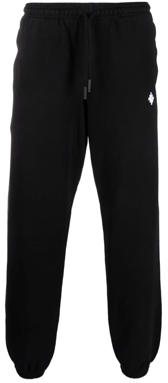 Marcelo Burlon Cross Relax Sweatpants Black White