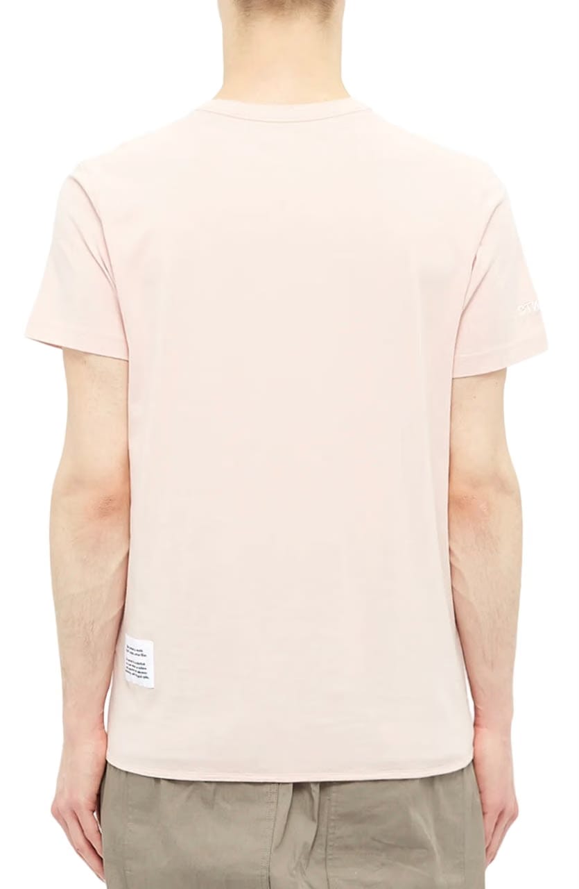 Heron Preston Heron Debossed Birds T-Shirt Pink