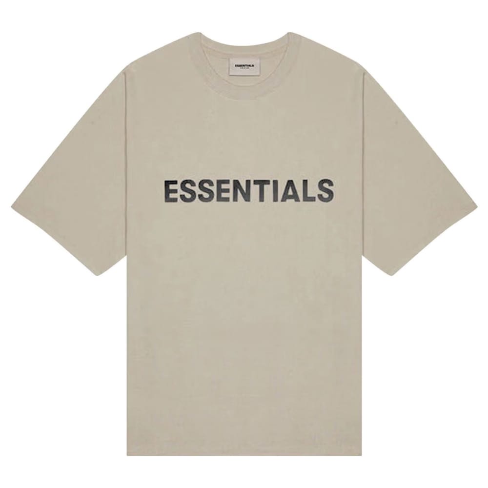 Fear of God Essentials Short-Sleeve Tee 'Tan' Front Logo (SS20)