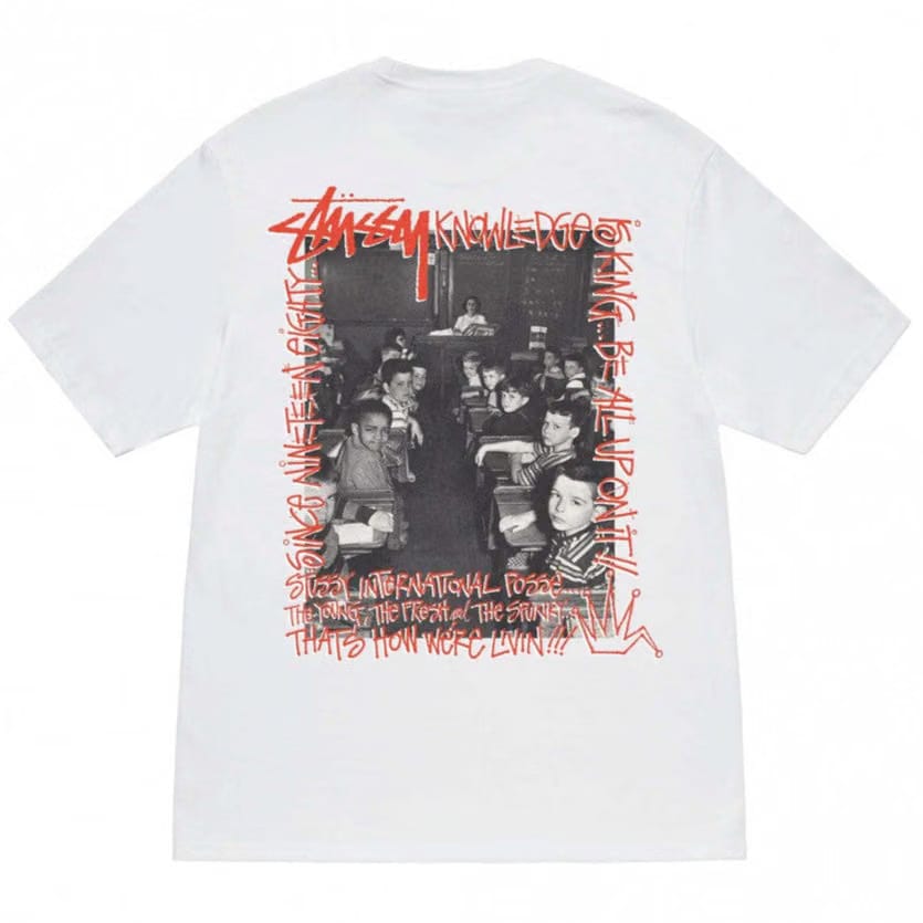 Stussy Classroom Tee White