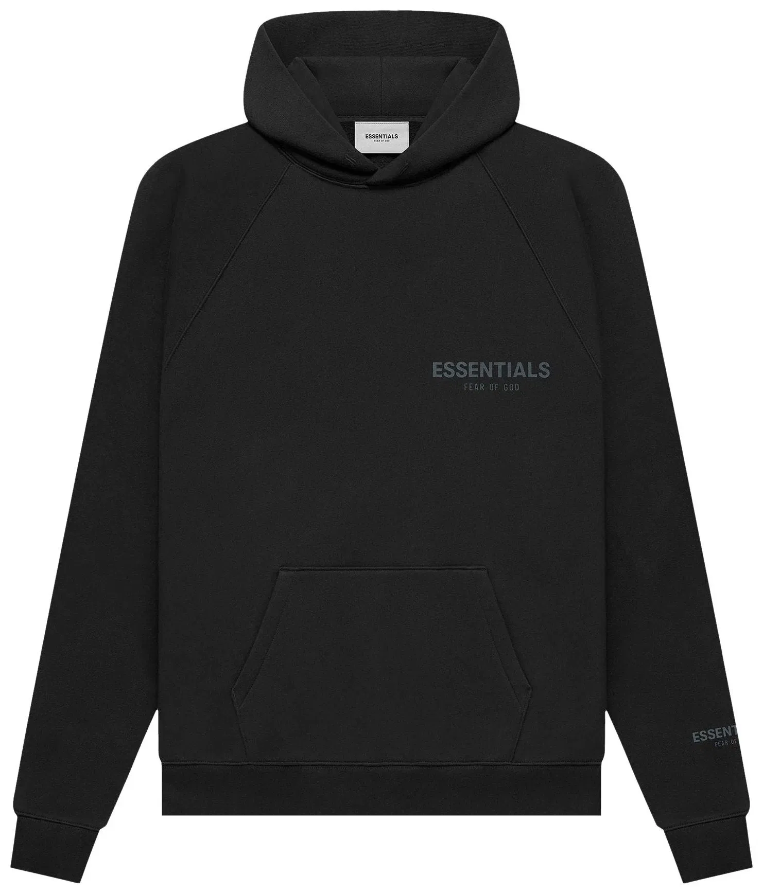 Fear of God Essentials Pullover Hoodie Black (FW21)