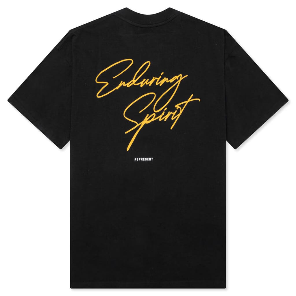 Represent Enduring Spirit T-Shirt Vintage Black
