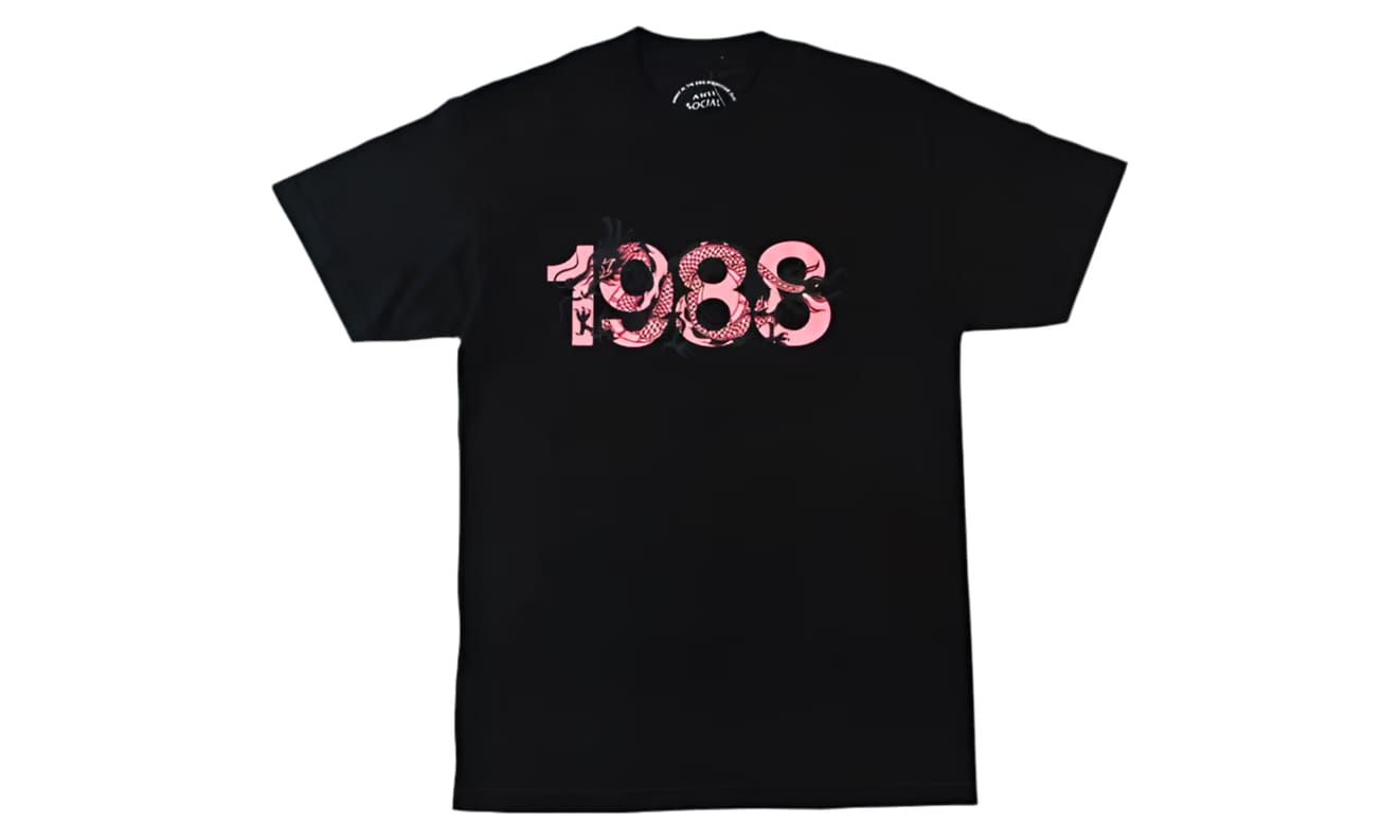 Anti Social Social Club x Dragon Ball Z 1988 Tee Black