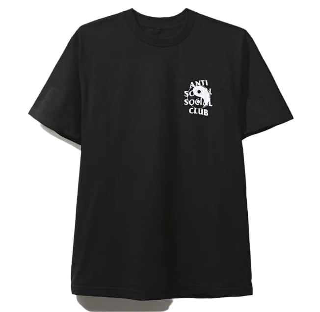 Anti Social Social Club Yin Yang Tee Black