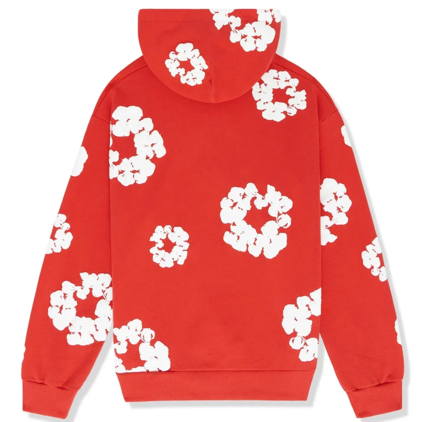 Denim Tears The Cotton Wreath Hoodie Sweatshirt Red
