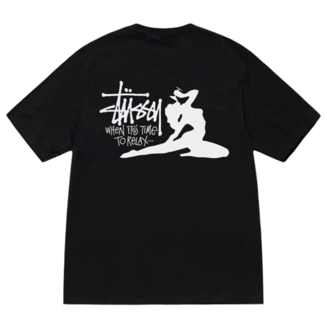 Stussy Relax Tee Black