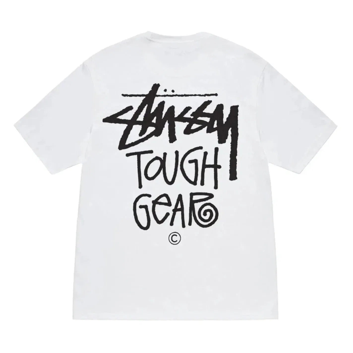Stussy Tough Gear Tee White (SS24)