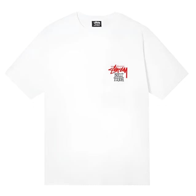 Stussy Built Tough Tee White