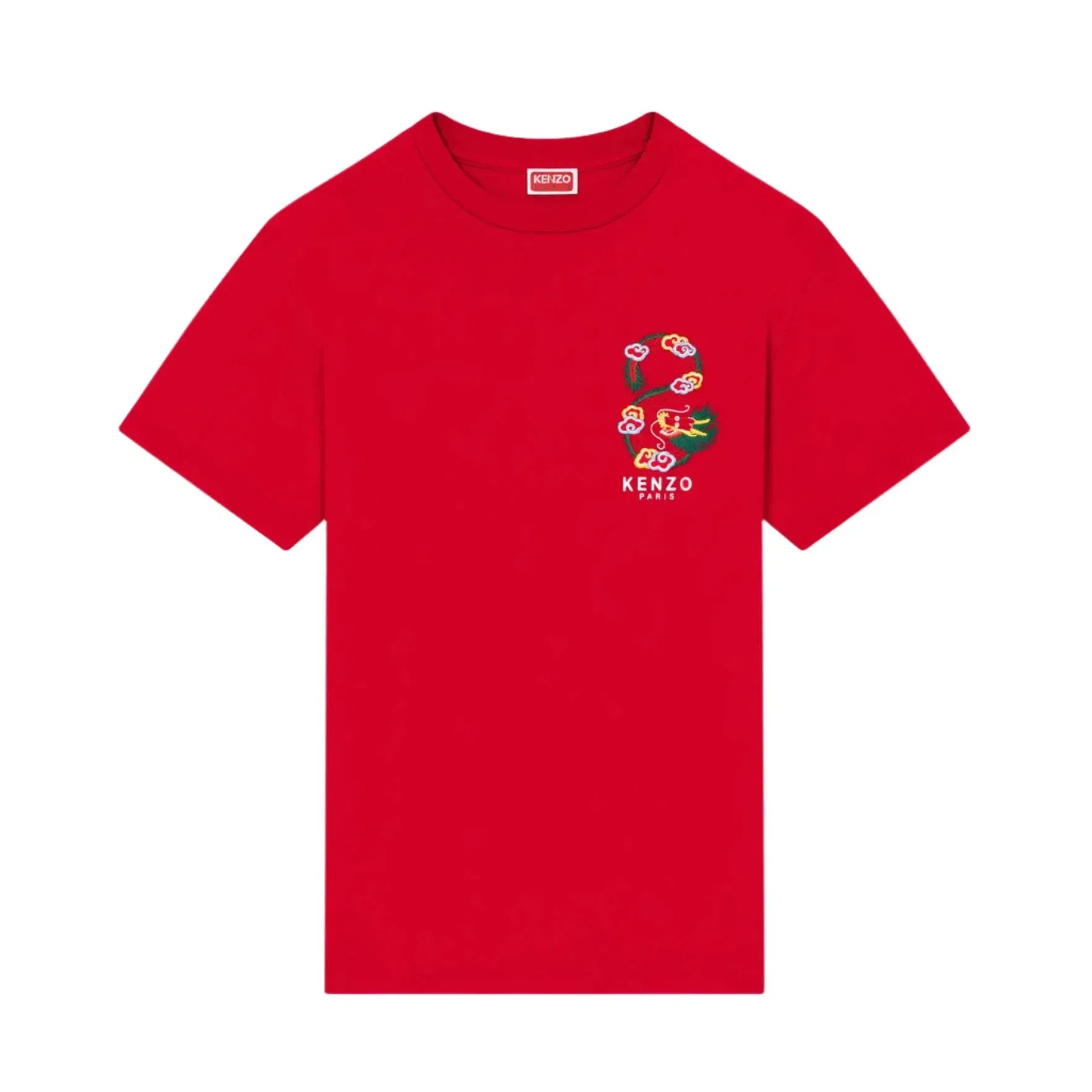 Kenzo Year of the Dragon Embroidered Slim T-Shirt