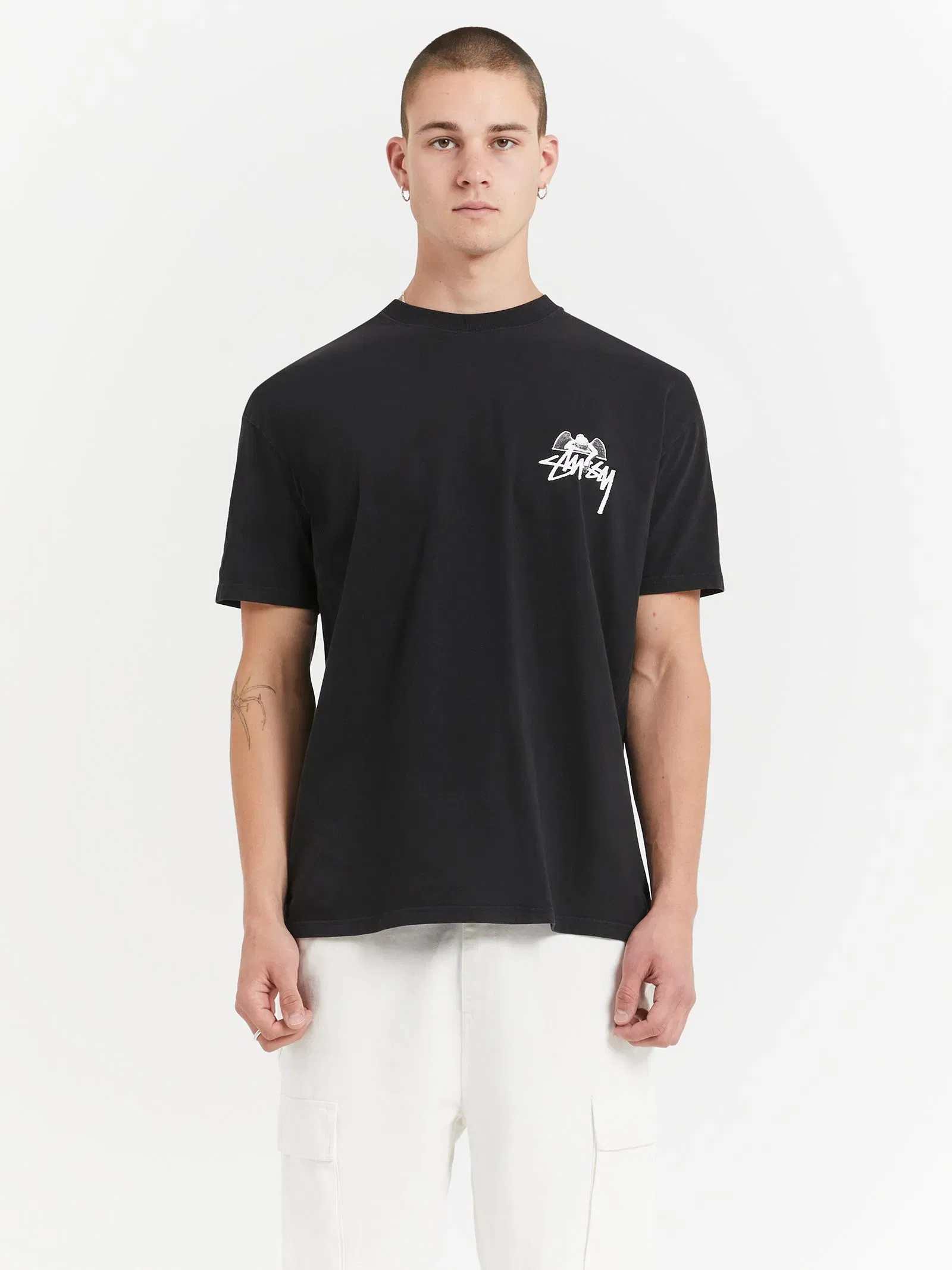 Stussy Angel Tee Black