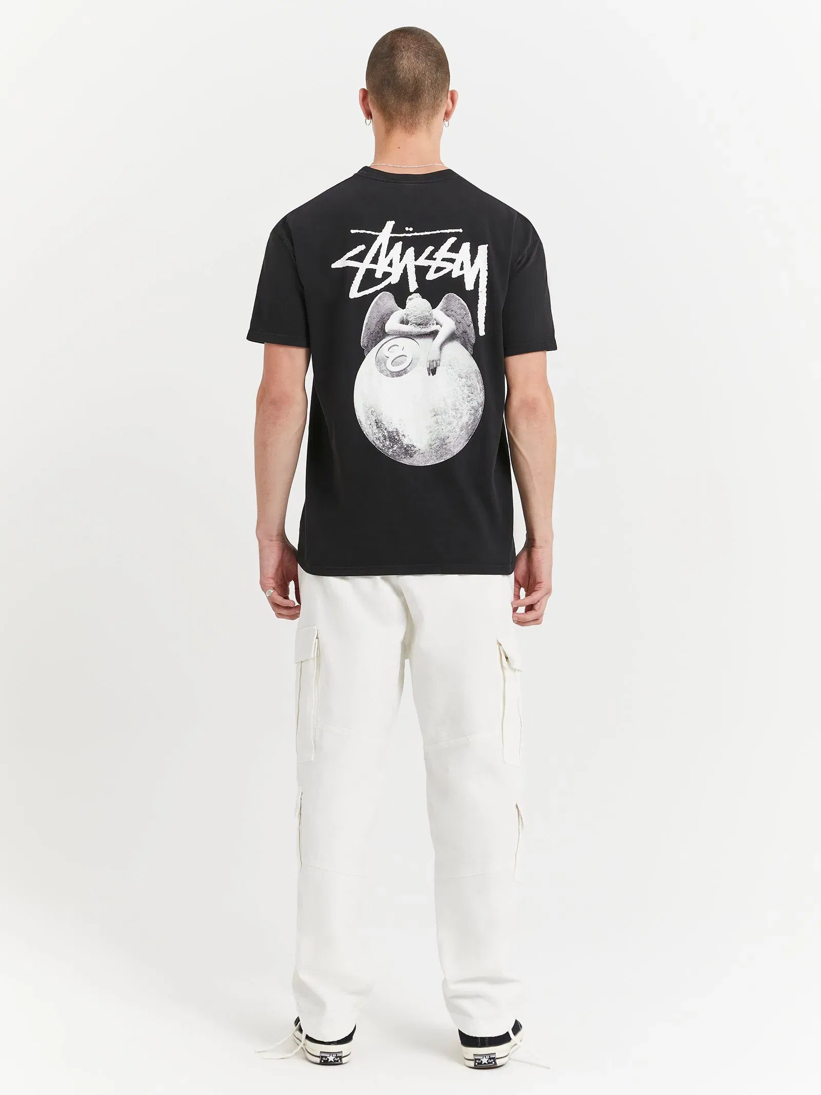 Stussy Angel Tee Black
