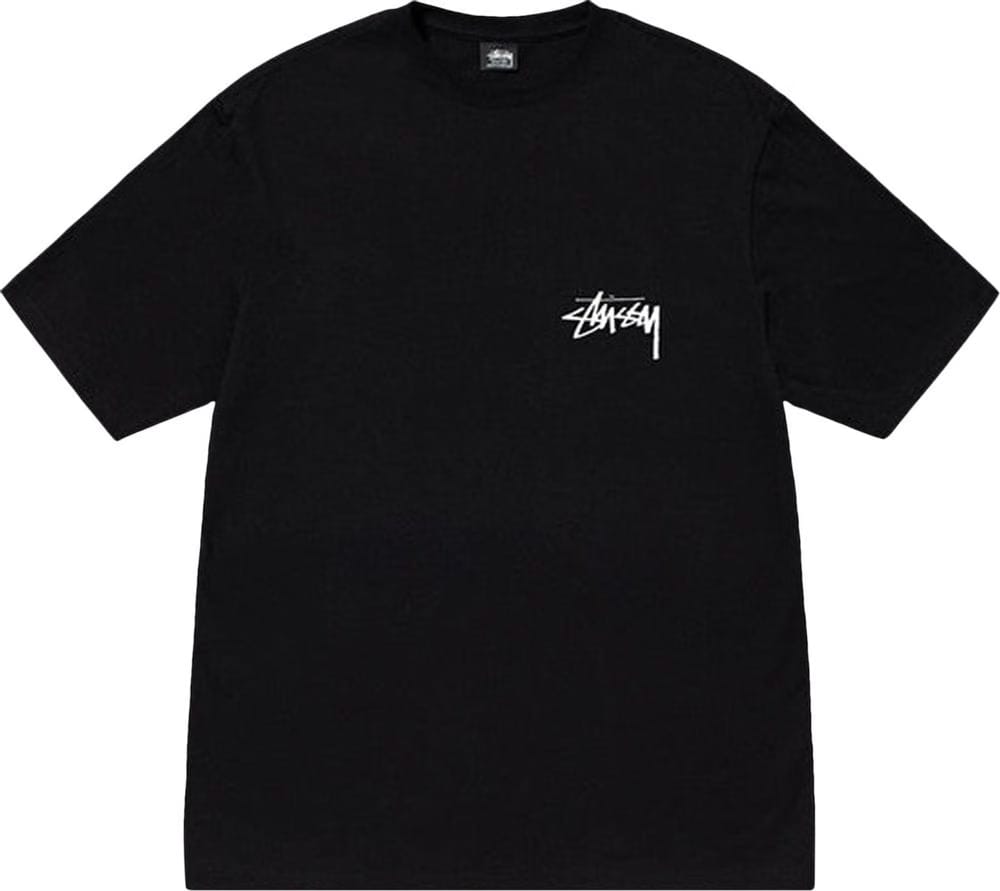 Stussy 8 Ball Fade Tee Black