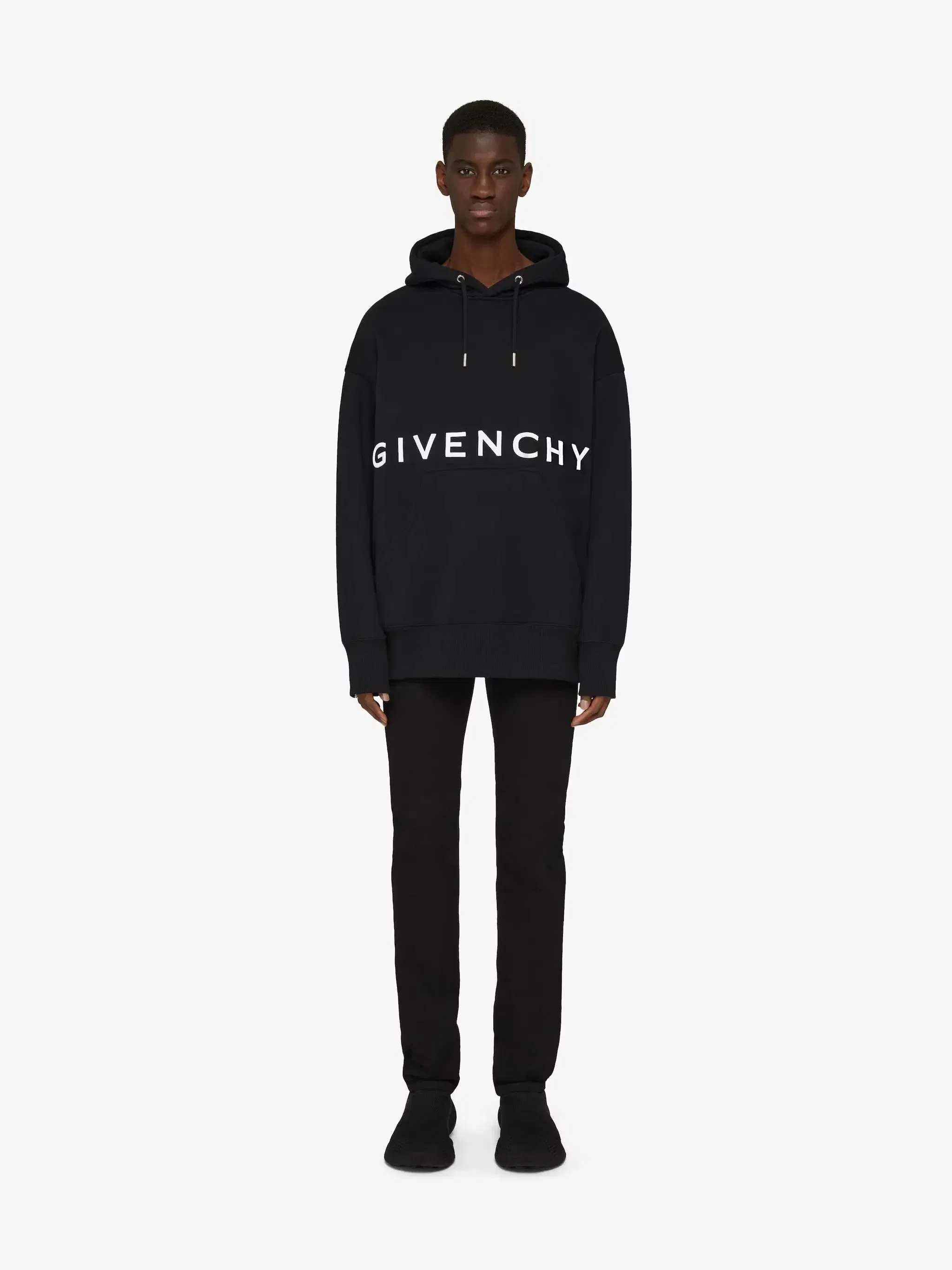 Givenchy Embroidered Classic Fit Hoodie