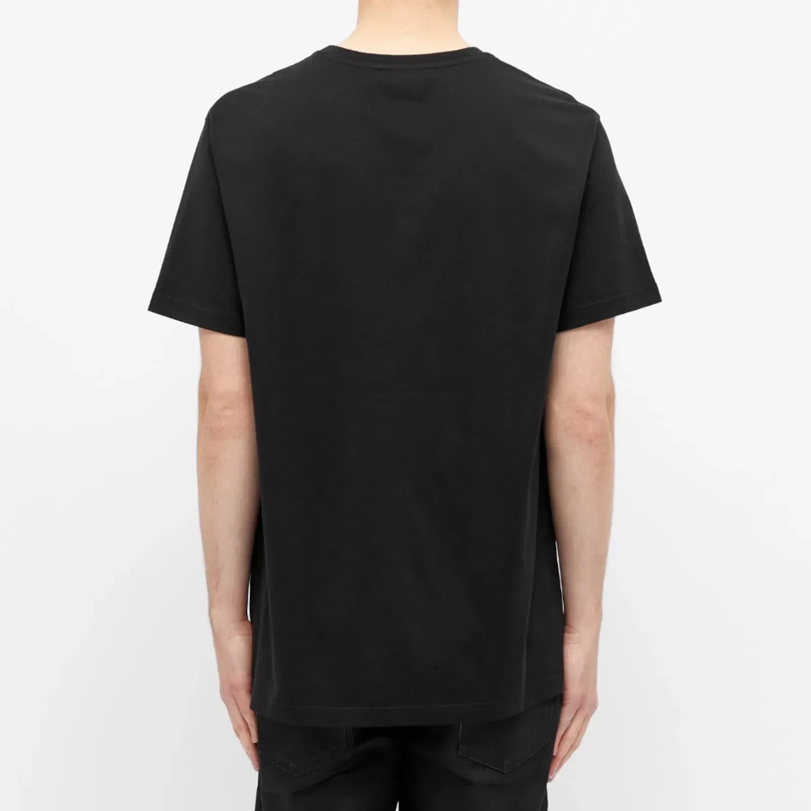 Givenchy Studio Homme Floral Printed T-Shirt Black Regular Fit