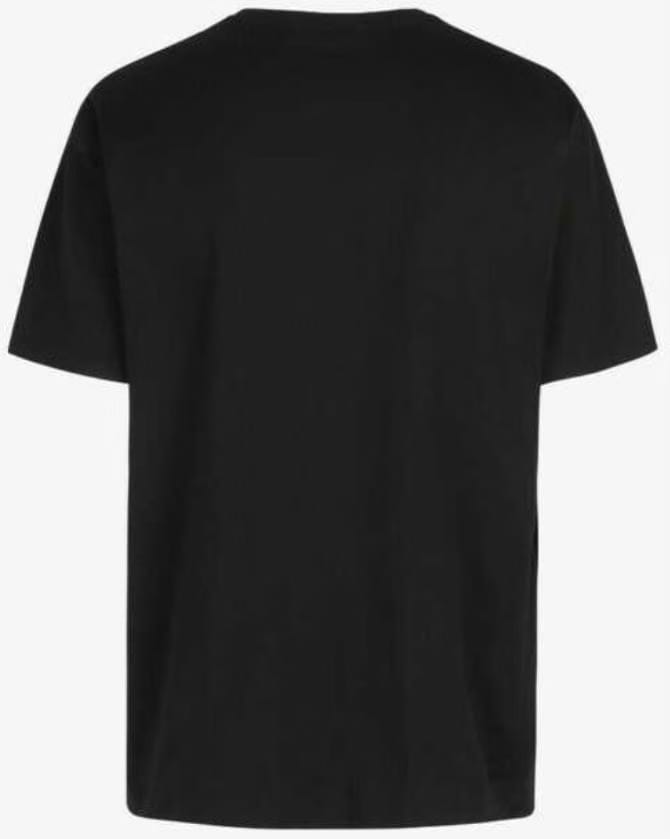 Givenchy Red Embroidery T-Shirt Black Regular Fit