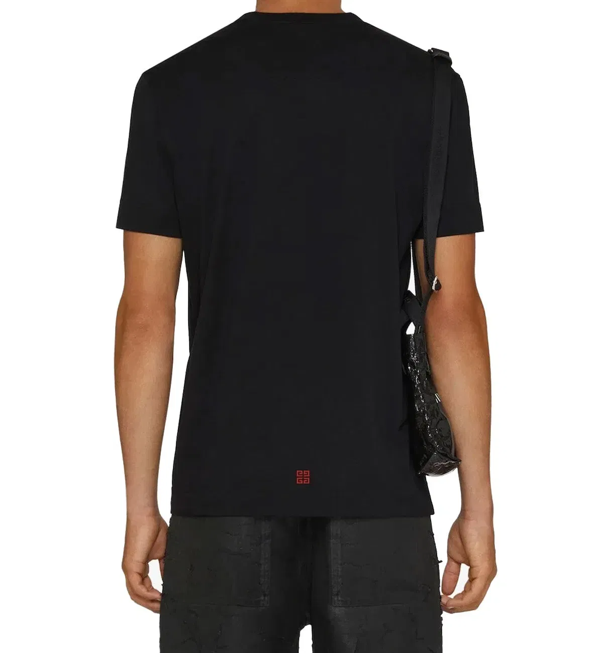 Givenchy 4G Multicolor T-Shirt Black/Red Slim Fit
