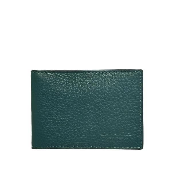 Coach Compact Billfold Wallet Dark Pine