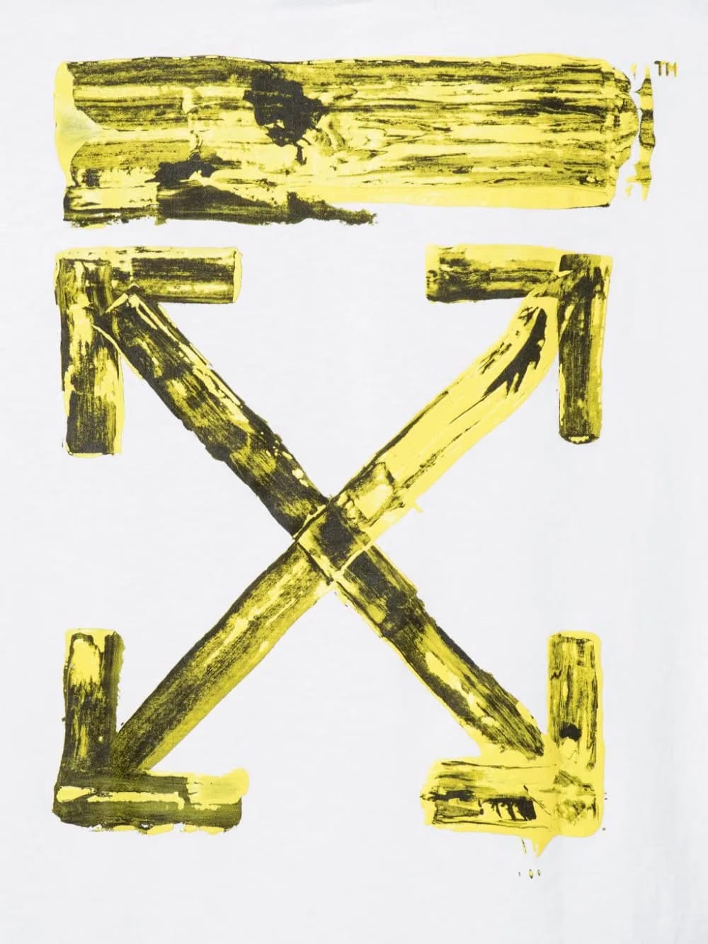 Off-White Acrylic Arrows S/S Oversized White T-Shirt