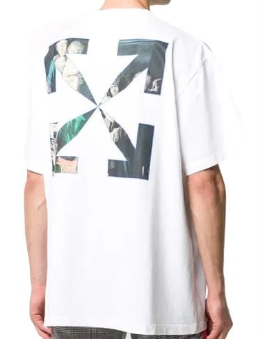Off-White Caravaggio Painting S/S Oversized White T-Shirt
