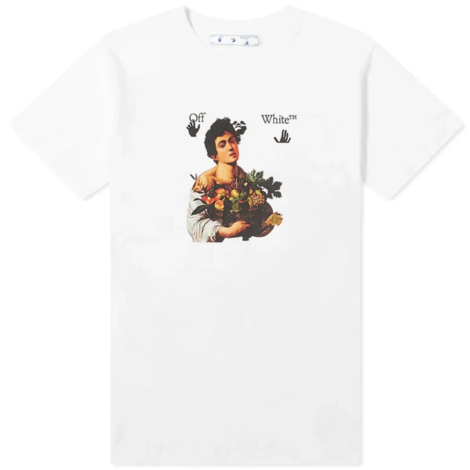 Off-White Caravaggio Boy Slim White T-Shirt