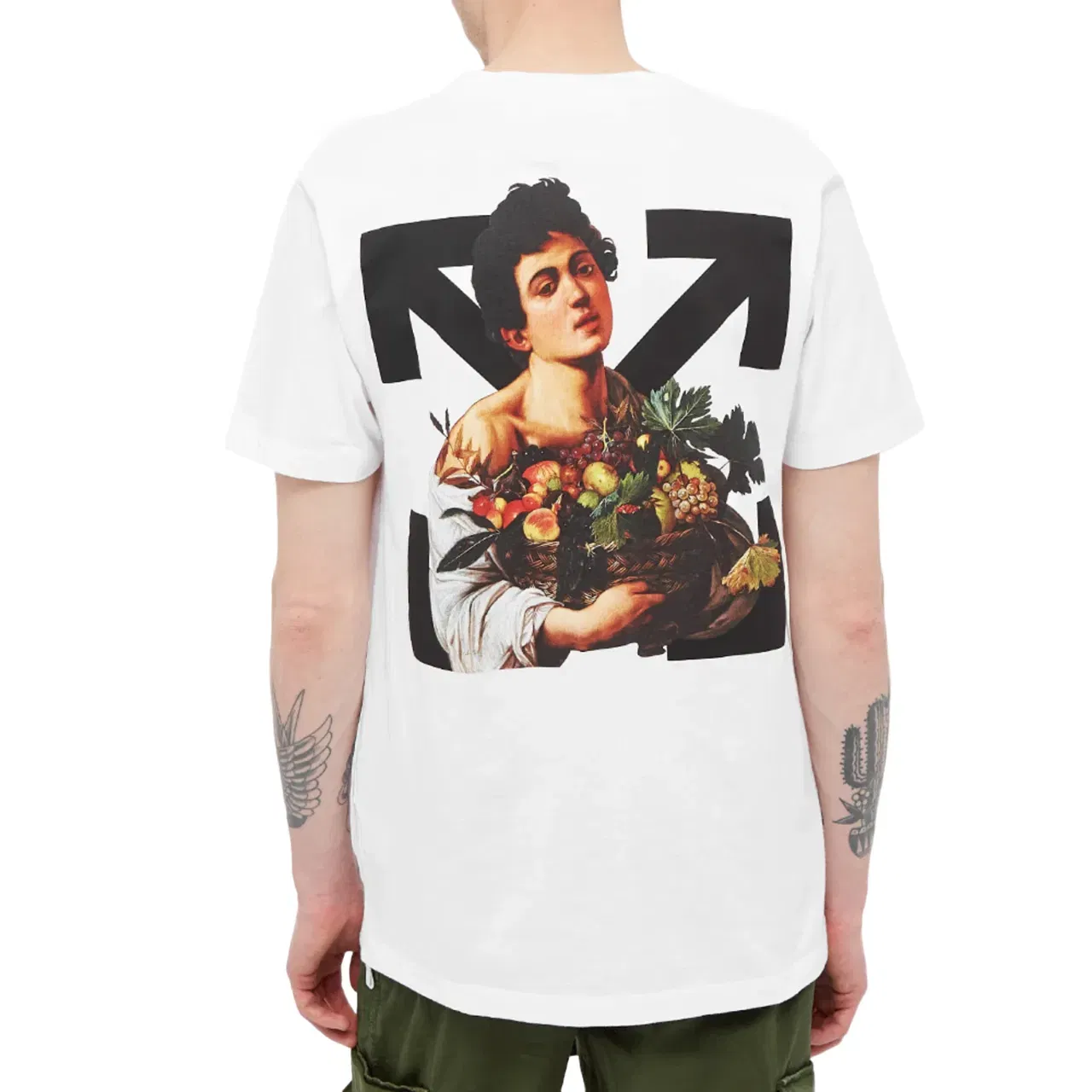 Off-White Caravaggio Boy Slim White T-Shirt