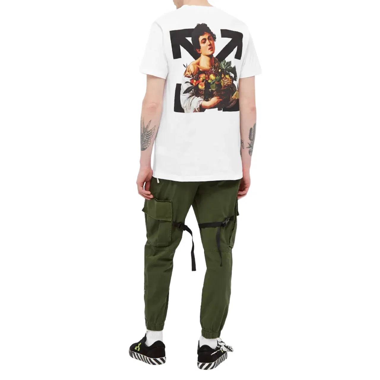 Off-White Caravaggio Boy Slim White T-Shirt